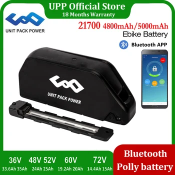 21700 Bluetooth EBike Батерия Polly 36 и 48-52 60 72 В с BMS Електрически Велосипед Bateria 