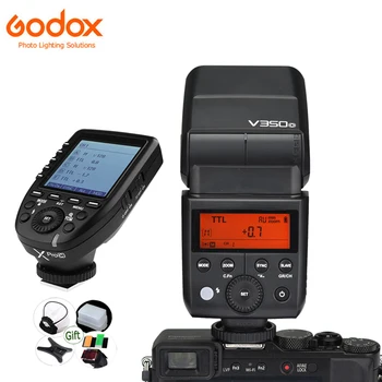 Godox V350O TTL 2000 mah Литиево-йонна Батерия Speedlite + Xpro-O Задейства Предавателя 2,4 G HSS Светкавица за фотоапарат Olympus и Panasonic