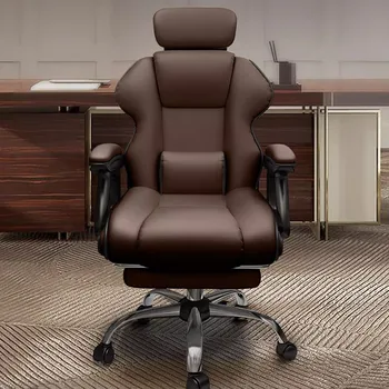 Скандинавски завъртащо се офис стол с сгъваща се облегалка Ергономичен луксозен компютърно бюро Офис стол за игри Silla De Gamer Луксозно обзавеждане